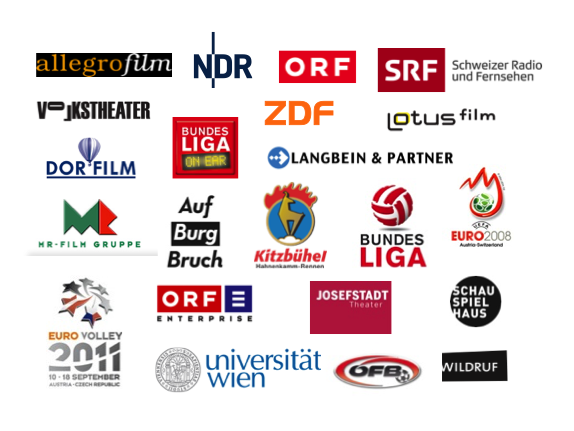 Logos von Projektpartnern